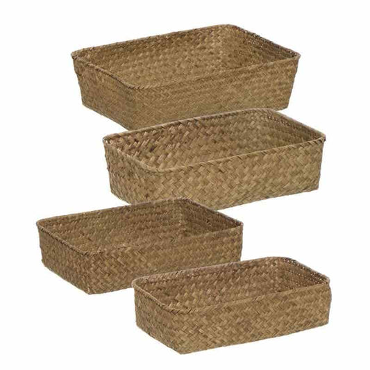 Cesta rectangular natural [Tamaño a elegir]
