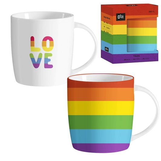 Taza Mug Arcoiris 350 ml