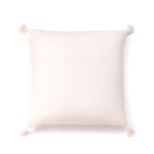 Cojín 60x60 algodón Crudo