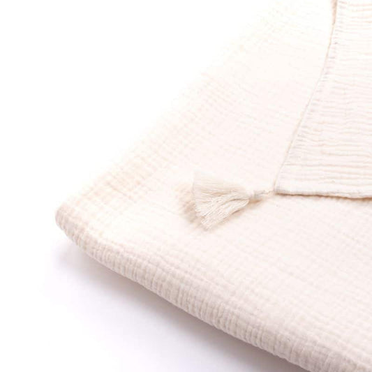 Manta multiusos 130x170 algodón Crudo