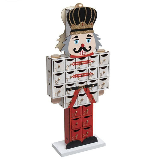 Calendario de Adviento "Soldado" Madera 20x8x47cm