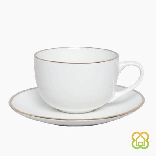 Taza Café "Gold'N" 90/230ml con Plato