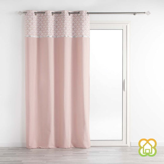 Cortina Artchic Pink con ojales 140x240cm