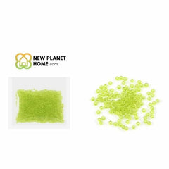 Perla verde claro brillo 2mm 10g/paquete