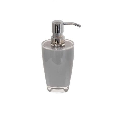Distribuidor de jabón tahiti gris de plástico