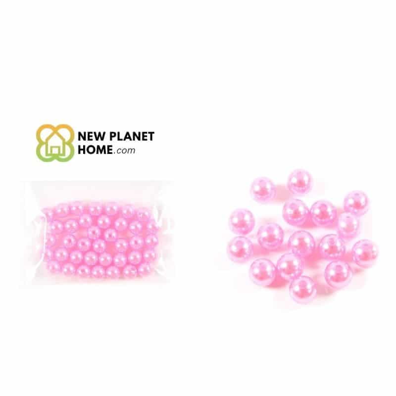 Perla rosa 10mm 20g/paquete