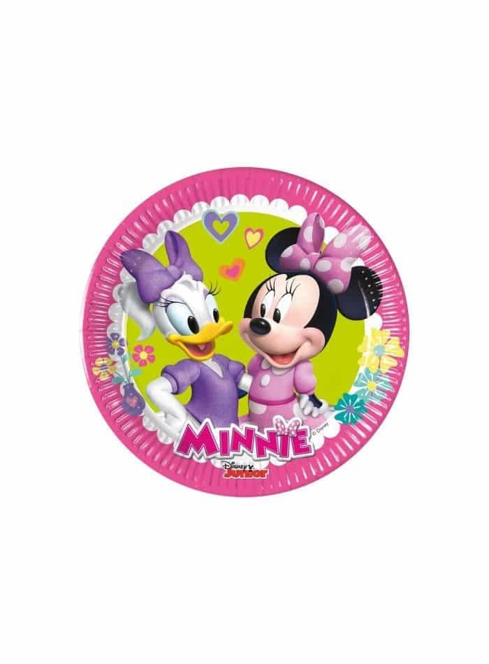 Platos de papel 20cm Minnie Happy Helpers 6 Unds