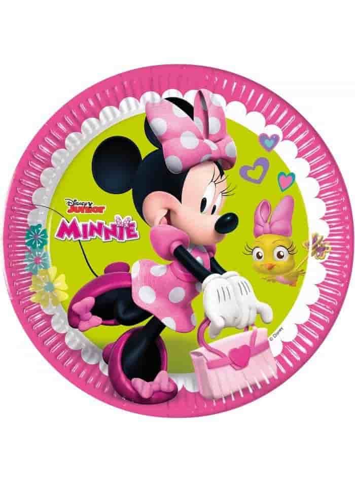 Platos de papel 23cm Minnie Happy Helpers 6 Uds