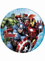 Platos papel 20cm de Mighty Avengers 6 Uds