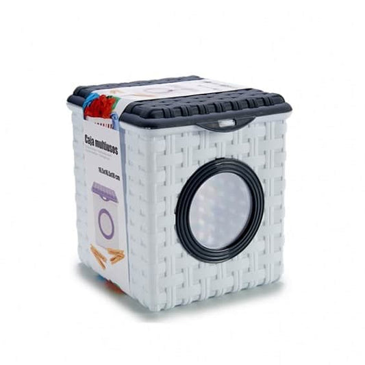 Caja para pinzas plastico 16,5x18x18,5 cm