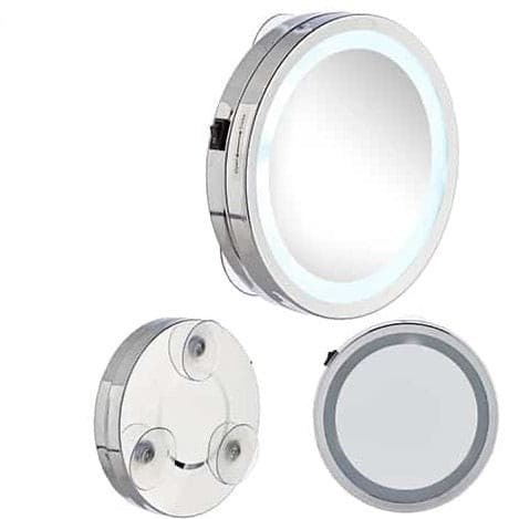 Espejo de aumento con led 15cm