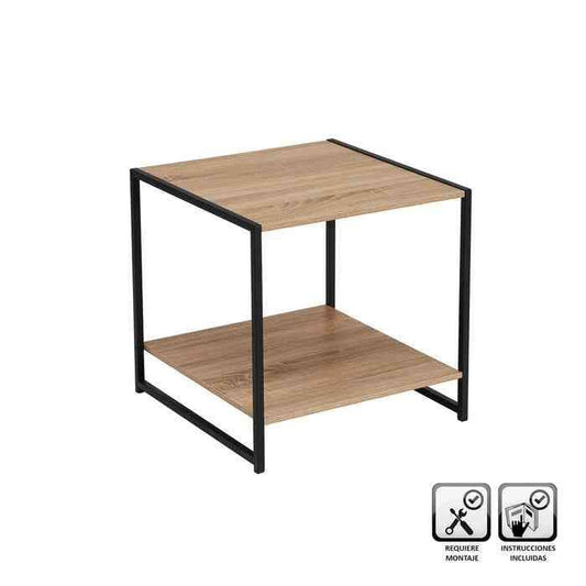 Mesa mdf / metal 50 x 50 x 50 cm