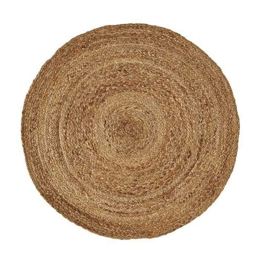 Alfombra "Natur II" yute natural 100x100x0,50 cm