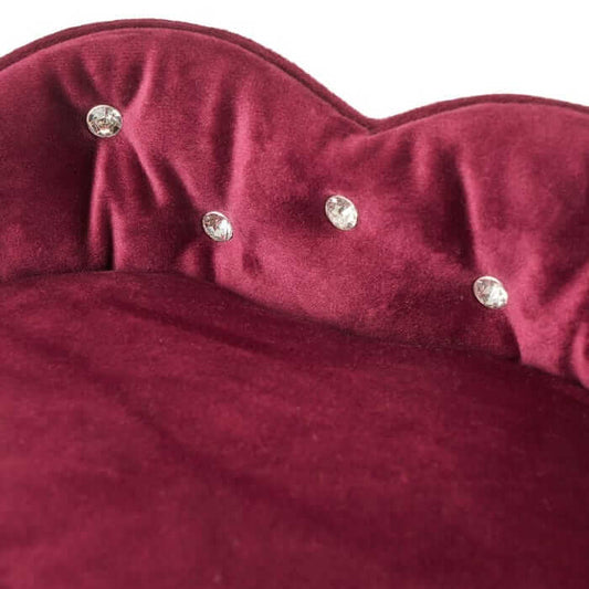 Joyero MDF-Terciopelo 17x15,50x13 cm Sillón Corazón