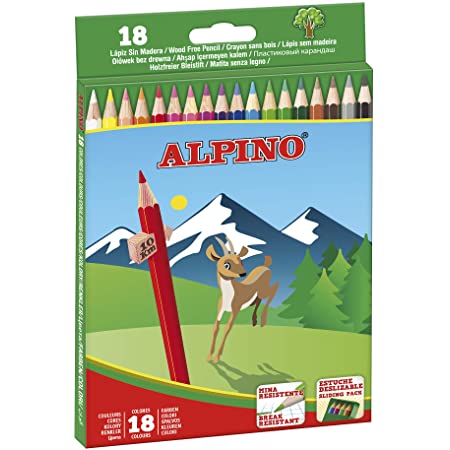 Lápices 18 colores ALPINO