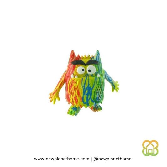 Figurita Monstruo multicolor