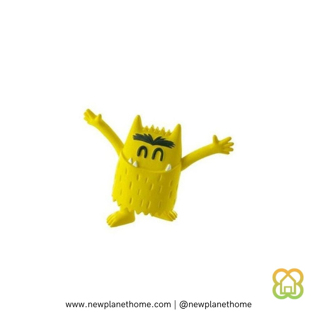 Figurita Monstruo amarillo - alegre