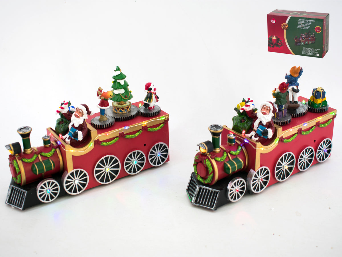 Tren noel 24x7.5x15.5cm