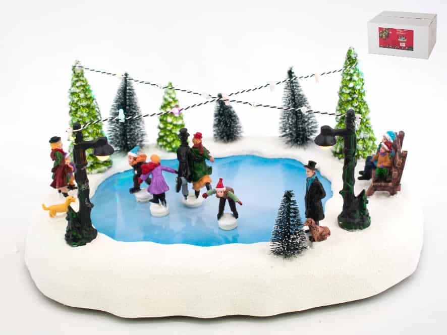 Pista de patinaje 32x24.5x14.5cm