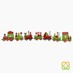 Tren Navideño Madera Andy 41 cm