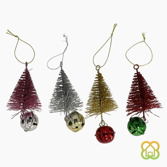 Colgante Arbol C/Cascabel 11,5x5 cm