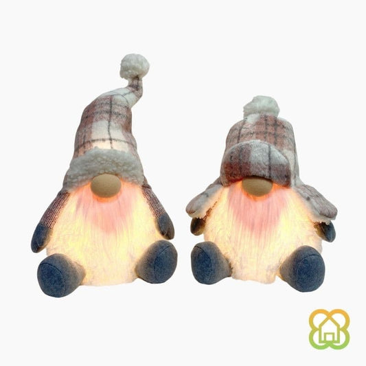 Gnomo Sentado Lena 1LED 28x20x28 cm