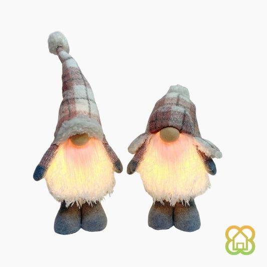 Gnomo De Pie Lena 1LED 20x13x53 cm