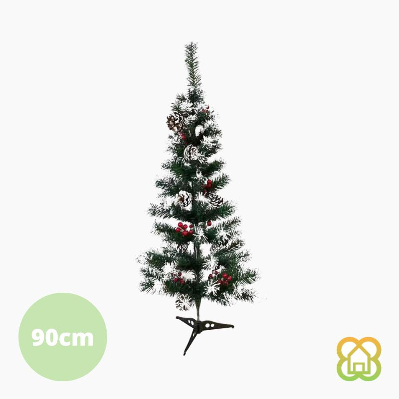 Arbol Navidad Verde Nevado 90/120/150/180/210cm