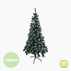 Arbol Navidad Verde Nevado 90/120/150/180/210cm