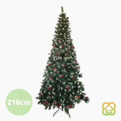 Arbol Navidad Verde Nevado 90/120/150/180/210cm