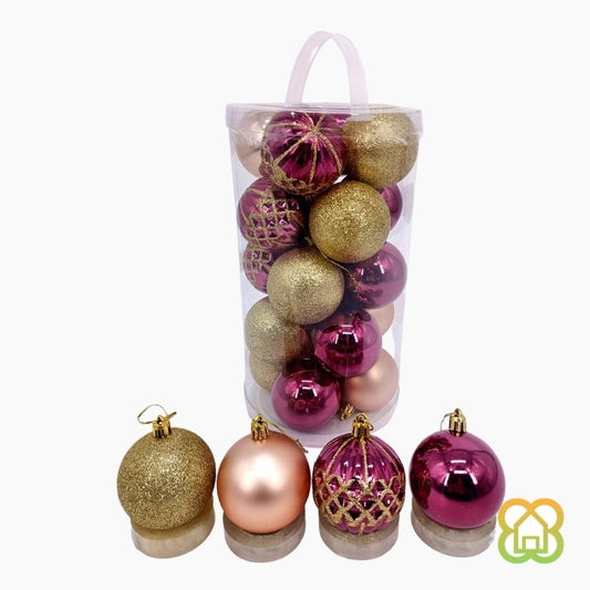 Bola Navidad Opal x20 - 6 cm