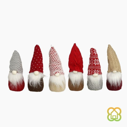 Gnomo Santa Ewan 5x8x22 cm