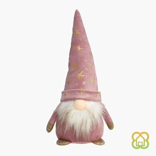 Gnomo De Pie Gordito Macy 1LED 19x14x cm