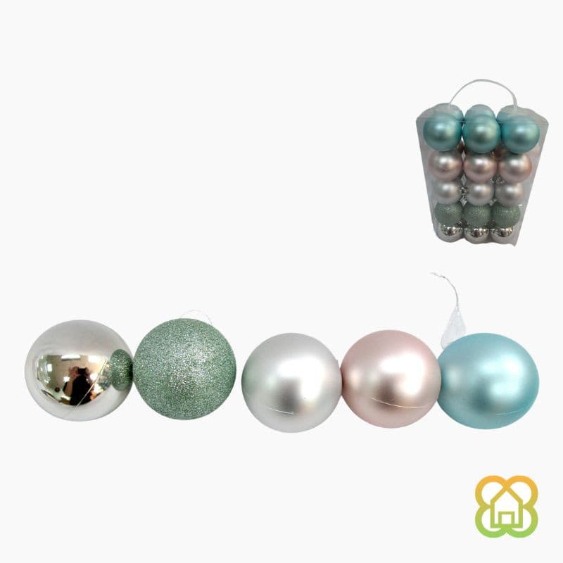 Bola Navidad Lida x30 - 6 cm