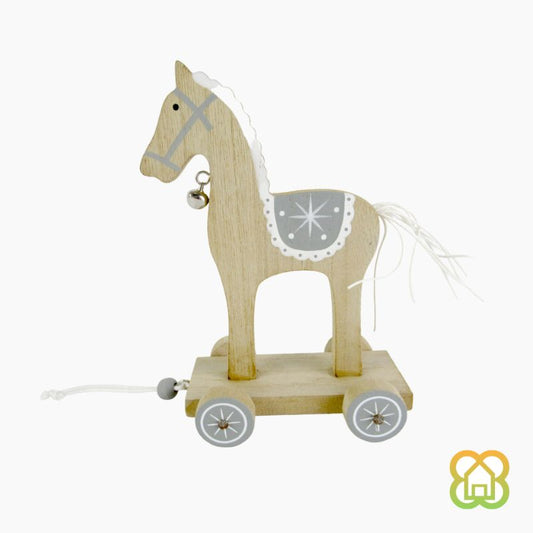 Figura Caballo Madera 11x6x16 cm