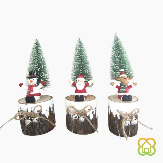 Árbol Navidad Figura 19x6 cm