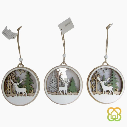 Colgante Bola Blanca Donner Troquel