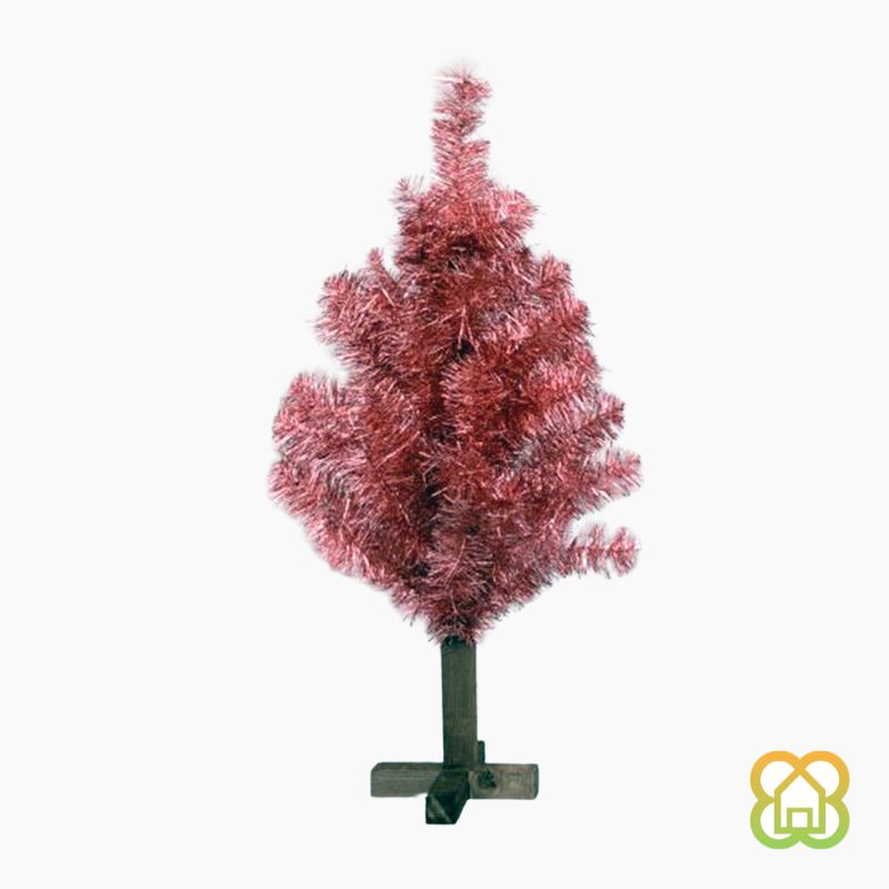 Árbol Navidad Rosa Metalizado 60/75/90cm