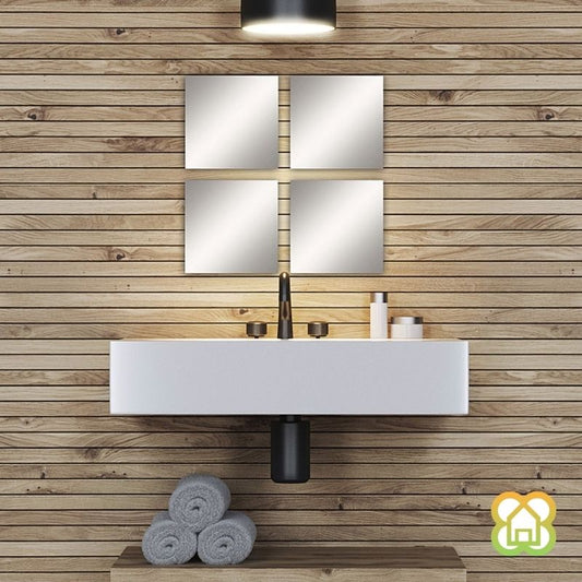 Conjunto De 4 Espejos Cuadrados 20x20 CM / 30x30 CM - 2mm - Liso