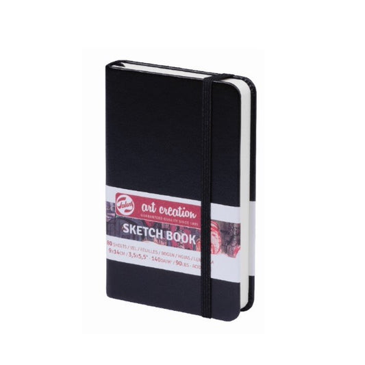 Talens Skechbook negro 9X14CM 160grs