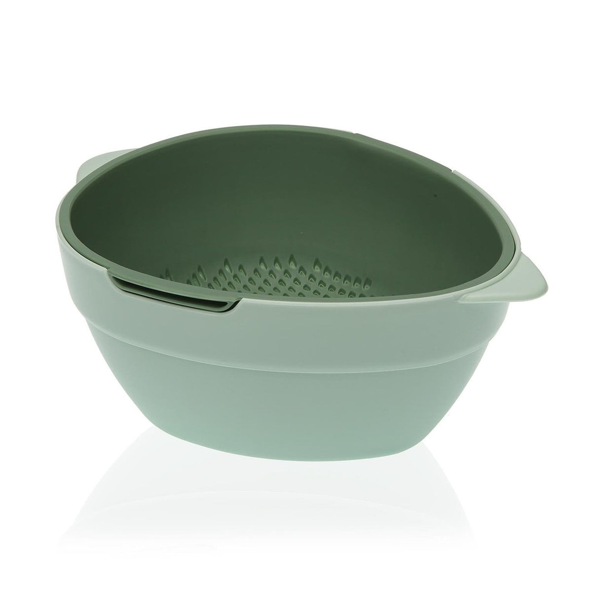 Escurridor de Polipropileno Verde 27 x 21 x 12cm
