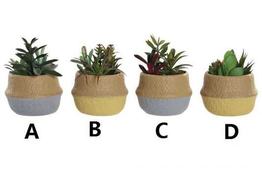 Planta artificial verde 12,5x12,5x15,5 4 surt