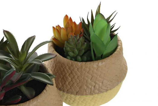 Planta artificial verde 12,5x12,5x15,5 4 surt