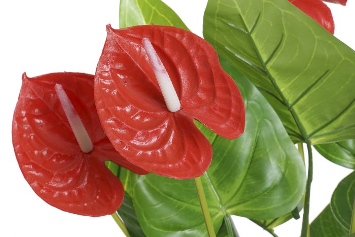 Planta PVC 70x70x110 cm Anthurium Verde