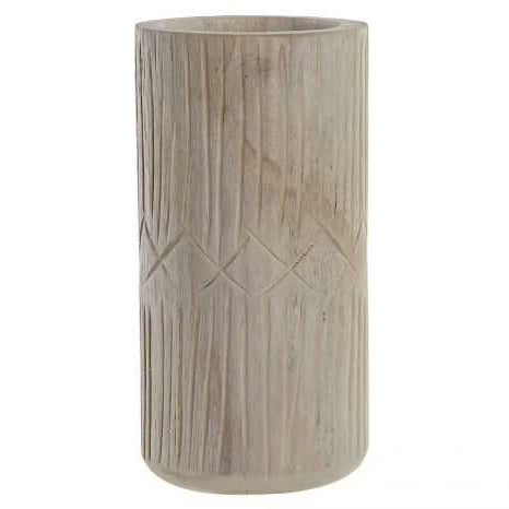 Jarron paulownia 15x15x30 natural