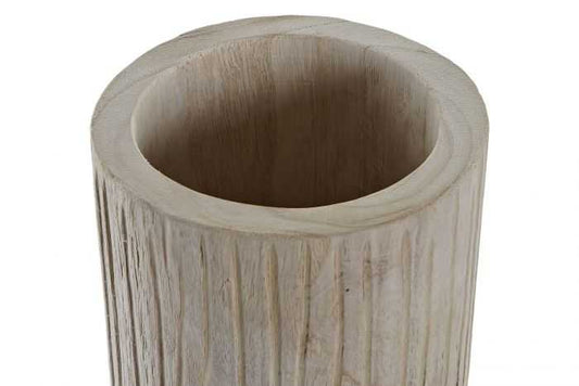 Jarron paulownia 15x15x30 natural