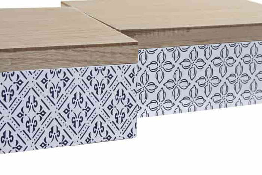 Caja mdf 24x16x9 mosaico 2 surt.