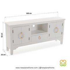 Mueble para TV Kanna 56x25x120cm - Precio de fábrica