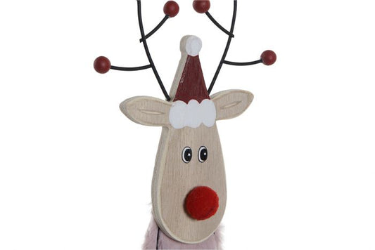 Figura mdf 9,5x7x44 rosa