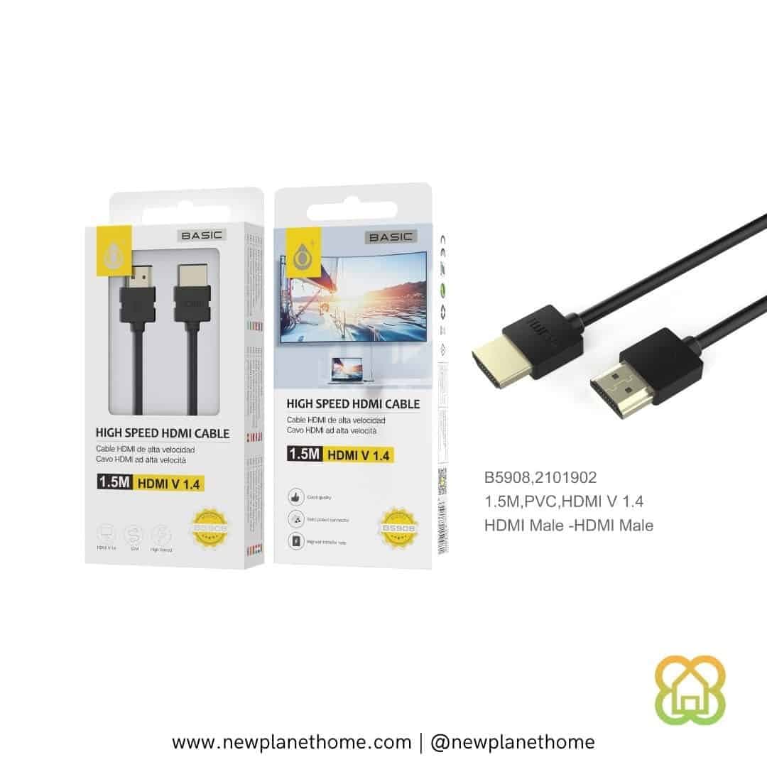 Cable HDMI 4K 1.5M.